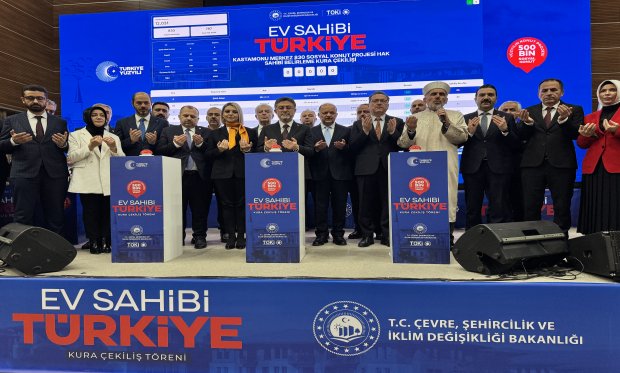 KADİM ŞEHRİMİZ KASTAMONU’DA  EV SAHİBİ TÜRKİYE KURA ÇEKİM TÖRENİ 