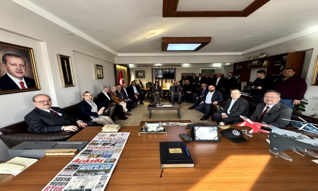 KÜLTÜR VE TURİZM BAKAN YARDIMCISI DR. SN. SERDAR ÇAM’IN PARTİMİZE ZİYARETİ