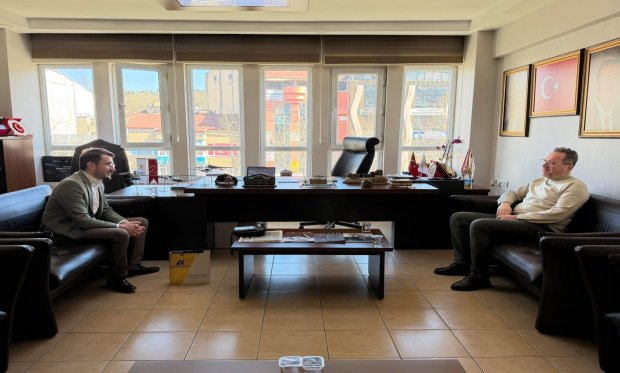 Ensar Vakfı Şube Başkanı Ziyareti AK PARTİ İL BAŞKANLIĞI